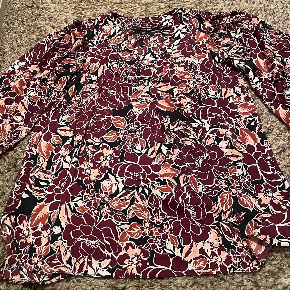 Zac & Rachel Flower Blouse